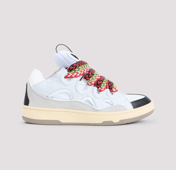 Immagine prodotto Lanvin curb sneakers in leather and suede with multicolor laces (43)