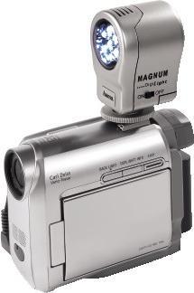 Actual product image Hama LED Lamp "Magnum DigiLight", 45 g, Camcorder flash (Nikon, Panasonic, Canon)