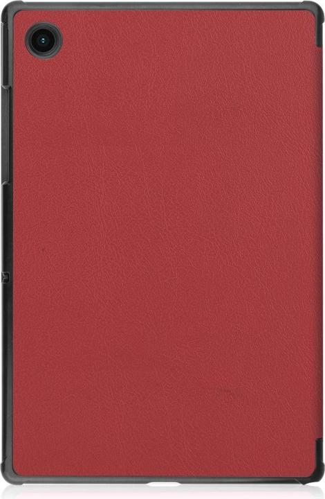 Actual product image Cover-Discount Galaxy Tab A8 10.5 - Tri-fold Smart Case wine red (Galaxy Tab A8)