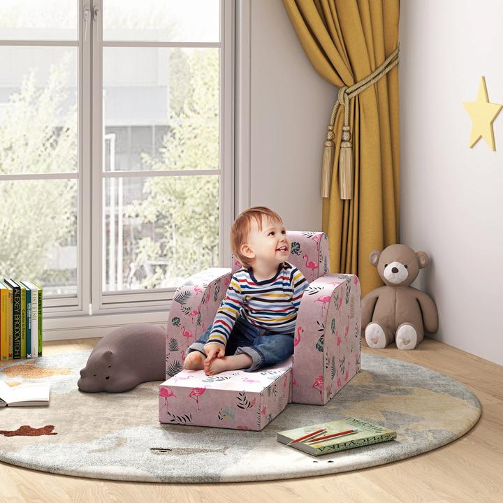 Image du produit Aiyaplay Kindersessel Schaumstoff, Polyester Rosa (Fauteuil pour enfants)