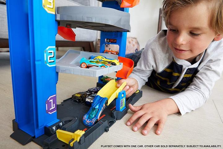 Produktbild Hot Wheels City Stunt Garage Spielset