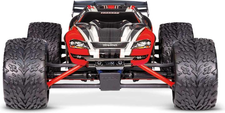 Actual product image Traxxas M.TRUCK E-REVO 1:16 4WD EP RTR RED w/USB-C Charger & Battery (RTR Ready-to-Run)