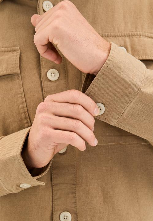 Produktbild Camel Active Overshirt aus Leinen-Baumwoll-Mix (XL)