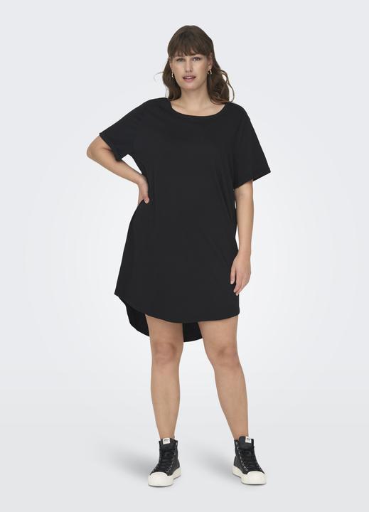 Produktbild Only Curvy Streifen Kleid mit kurzen Ärmeln (S)
