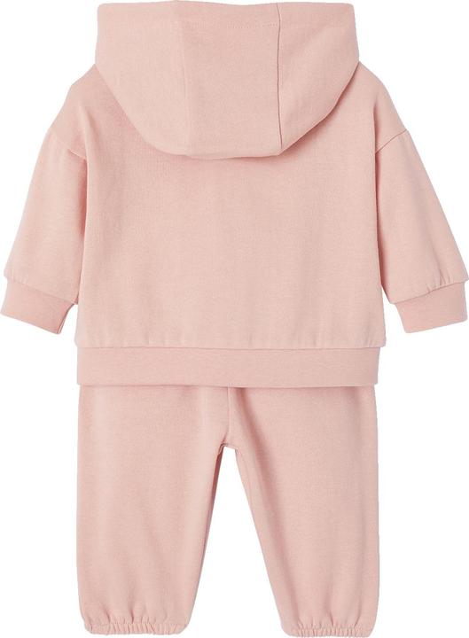 Image du produit Vertbaudet Mädchen Baby-Set: Kapuzensweatjacke & Sweathose mit Recycling-Polyester (80)