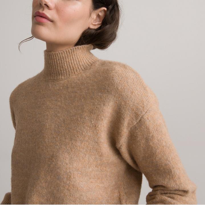 Produktbild La Redoute Collections Pullover mit Stehkragen (S)