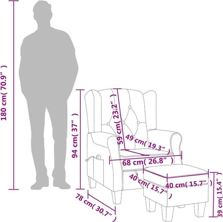 Actual product image VidaXL Nina