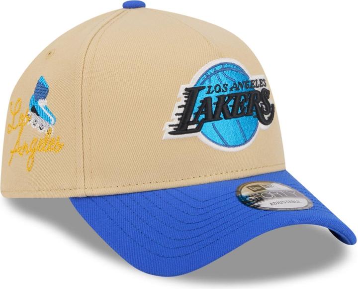 Produktbild New Era 9Forty A-Frame Snapback Cap City Los Angeles Lakers