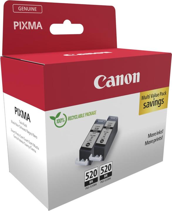 Actual product image Canon PGI-520BK TwinPack (FC)