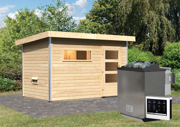 Produktbild Karibu Skrollan 1 mit Vorraum (9 KW Bio externe Steuerung)