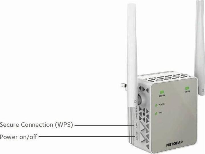 Produktbild Netgear Ex6120-100pes (866 Mbit/s, 300 Mbit/s)
