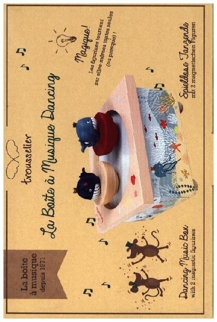 Image du produit Trousselier Boîte à musique magnétique avec baleines dansantes