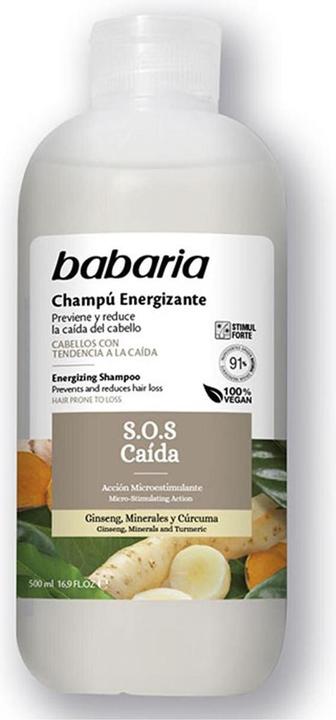 Babaria Energising Shampoo Sos Hair Loss 500ml (500 ml)