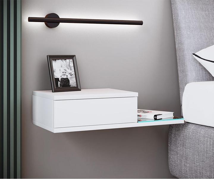 Produktbild VCM Design Wandschublade Nachttisch KonsilaL (65 x 30 x 15 cm)