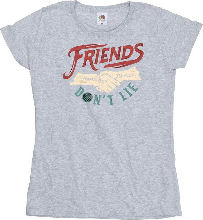 Immagine prodotto Netflix Stranger Things Friends Don't Lie Hands Maglietta Donna (XXL)