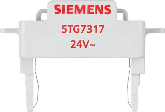 Siemens Inserto LED a innesto 24V Interruttore DELTA 5TG7317