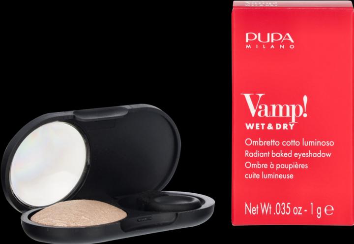 Produktbild Pupa Milano Highly pigmented eyeshadows Vamp! (Compact Eyeshadow) 1.5 g - Shade: 201 Champagne (201 Champagne)