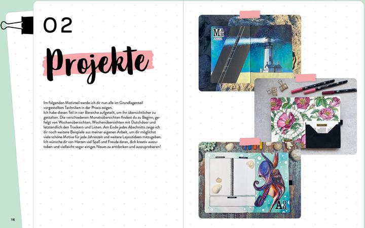 Produktbild Bullet Journal – zeichnen und illustrieren (Deutsch, Susanne Boehmer-Hoops, 2021)