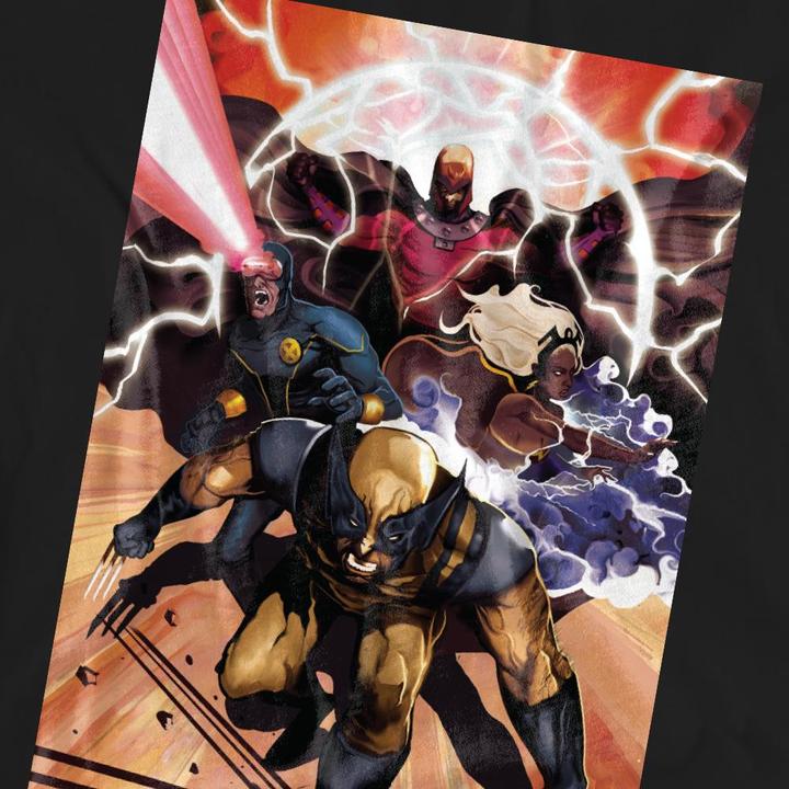 Actual product image Unisex Adult X-Men Team Attack T-Shirt (XL)
