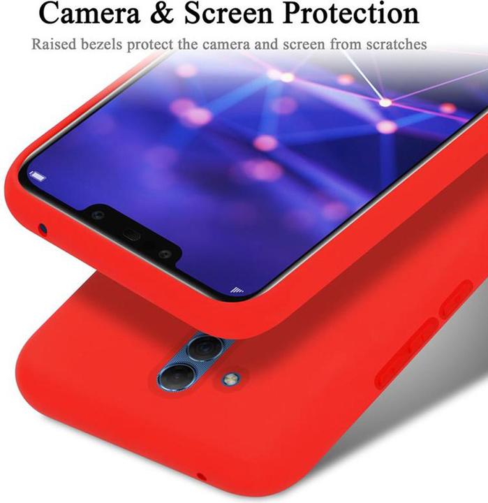 Actual product image Cadorabo TPU Liquid Silicone Case Cover (Mate 20 Lite)