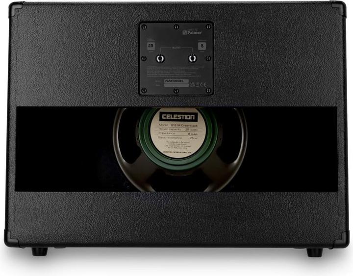 Image du produit Palmer Audio CAB 112 BX GBK - Enceinte guitare avec Celestion Greenback 1 x 12, Open-Back (Guitare)