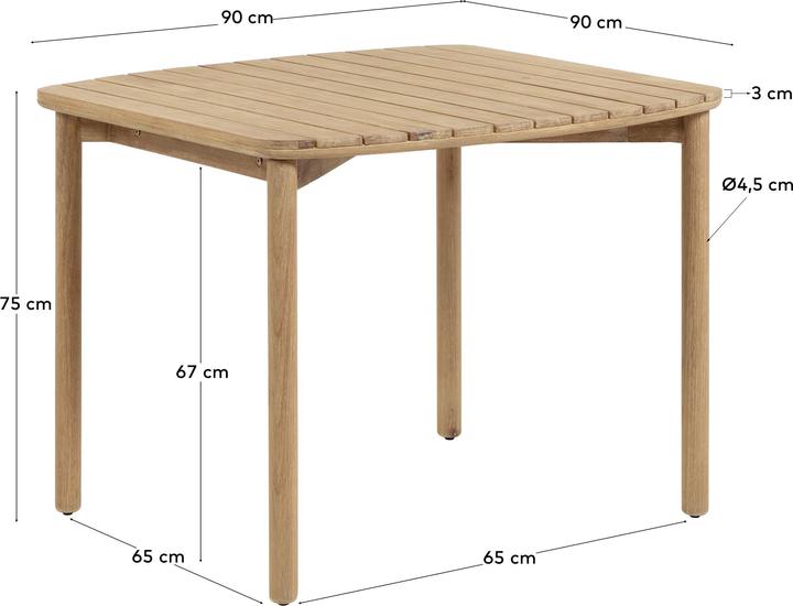 Image du produit Kave Home Sheryl (90 cm)