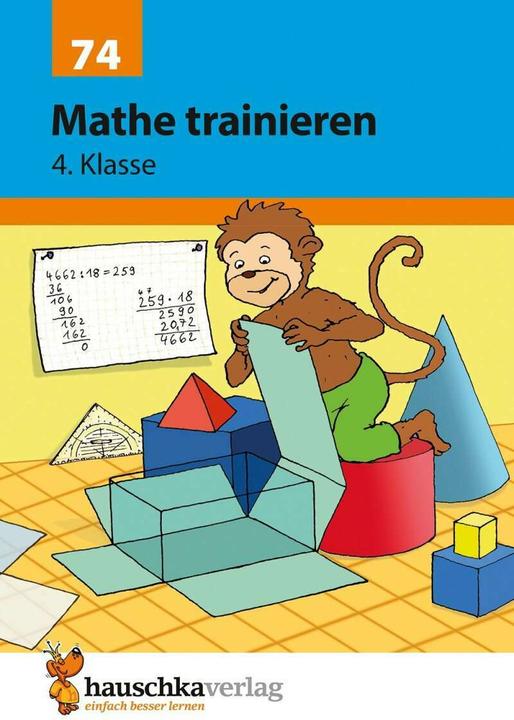 Image du produit Mathe trainieren 4. Klasse (Allemand, Adolf Hauschka, 2021)