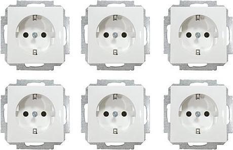 Image du produit Theo Klein Kit de prises combinées blanc pur (100 pcs. K55EUC/04)