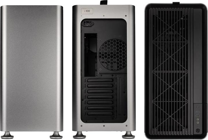 Actual product image Jonsplus i400 ATX Enclosure, Tempered Glass (ATX, ITX, E-ATX, mATX)