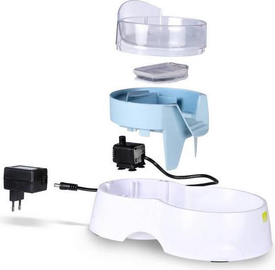 Actual product image EBI Pet Feeder 2in1 blue (1.20 l)