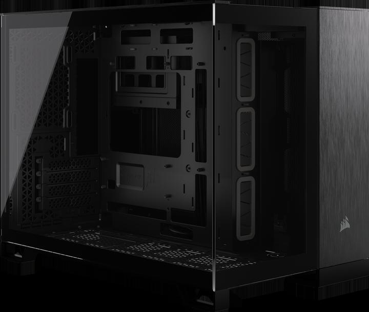 Productafbeelding Corsair 2500X (zwart/antraciet, gehard glas x 2) (Mini-ITX, mATX)