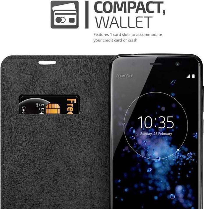 Produktbild Cadorabo Book Invisible Magnet Cover (Sony Xperia XZ2 Premium)