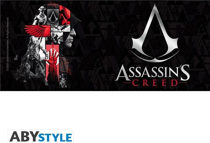 Immagine prodotto ABYstyle Assassin's Creed Tazza 320ml Subli : Crest Black & Red (320 ml, 1 x)