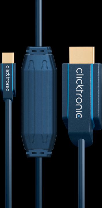 Produktbild clicktronic Mini DisplayPort — HDMI (Typ A) (1 m, DisplayPort, HDMI)