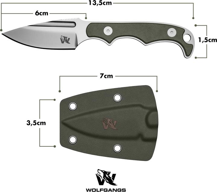 Actual product image Odenwolf CITO Green Satin (6 cm)