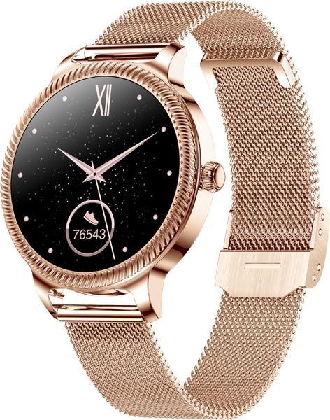 Actual product image EKO Connected Watch 5.0 with heart sensor and Milanaise wristband