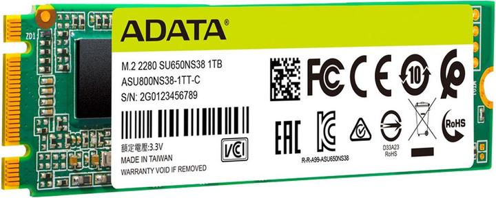 Produktbild Adata Ultimate SU650 (1000 GB, M.2 2280)