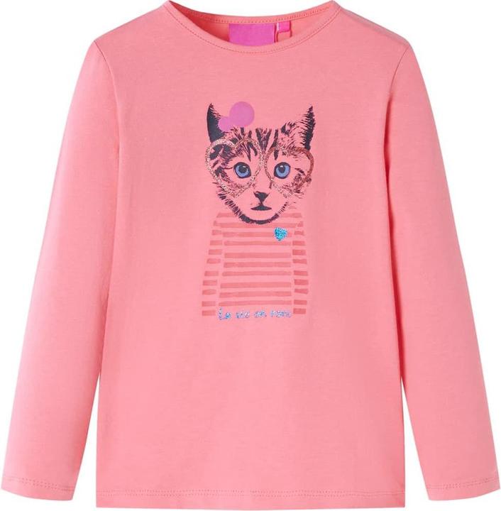 Immagine prodotto VidaXL Camicia a maniche lunghe per bambini Rosa 92,Materiale: 95% cotone. 5 (92)