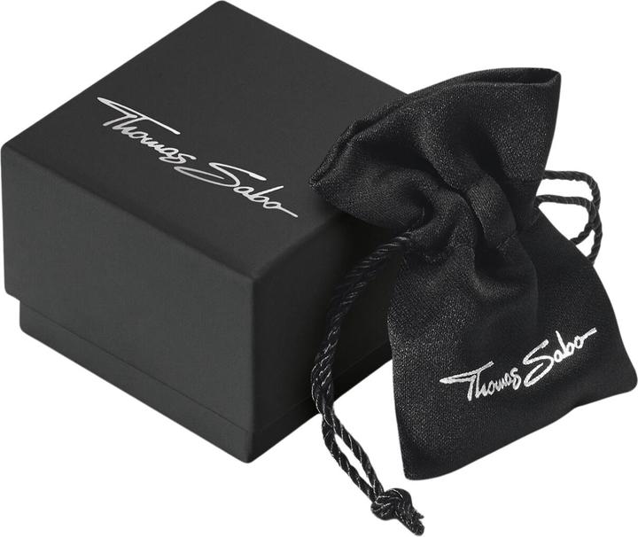 Produktbild Thomas Sabo Tennisarmband Herz mit weissen Steinen Silber (19 cm, Recyceltes 925 Silber)