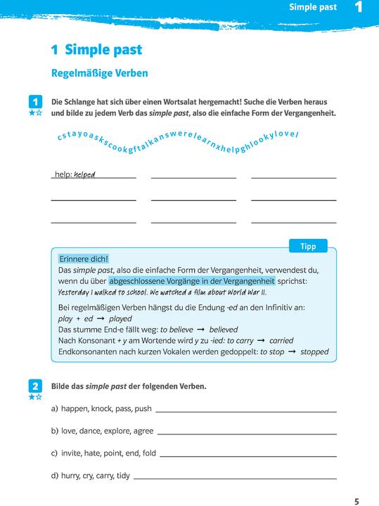 Produktbild 10-Minuten-Training Simple Past und Present Perfect. Englisch 6./7. Klasse (Deutsch, Englisch, Fehily, Karinetal, Lena/Kimmich, Peggy/Frey, 2017)