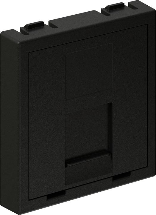 IB Connect Accessori multimediali 45x45 antracite Coperchio per 1x RJ45 (0.05 m)