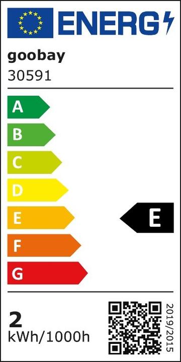 Energy Label Goobay LED spotlight, 1.5 W (G4, 1.50 W, 160 lm, 1 x, F)