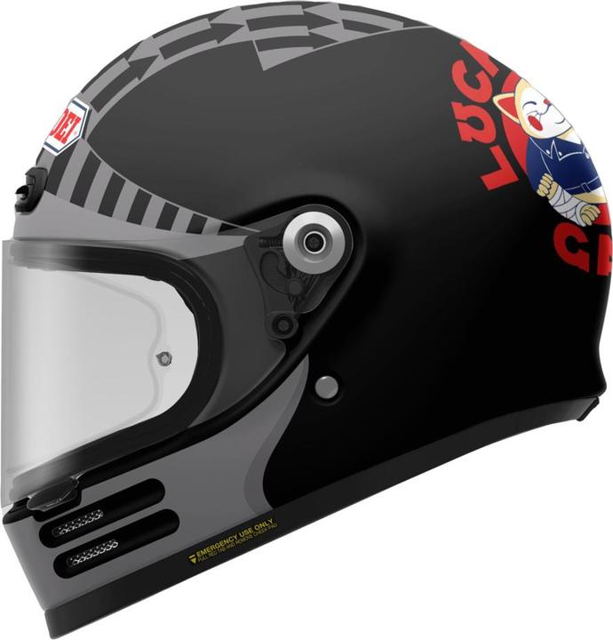 Lサイズ SHOEI Glamster The Lucky Cat Garage Shoei Glamster Lucky Cat Garage Helmet | MKC Moto