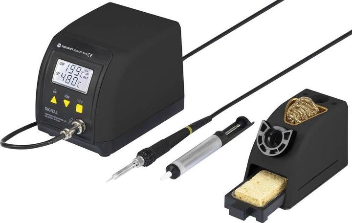 Actual product image Toolcraft Soldering station + desoldering station