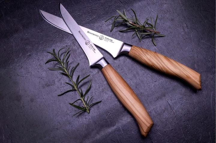 Actual product image Messermeister Carving knife Oliva Luxe 13 cm, Nature/Silver (13 cm)