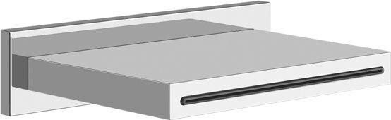 Image du produit Gessi Rettangolo entrée de cascade 1/2 fermée, pour montage mural, avec fonctionnement séparé, 2