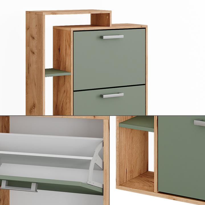 Actual product image Vichy Orlando (80 x 24.5 x 128.5 cm)