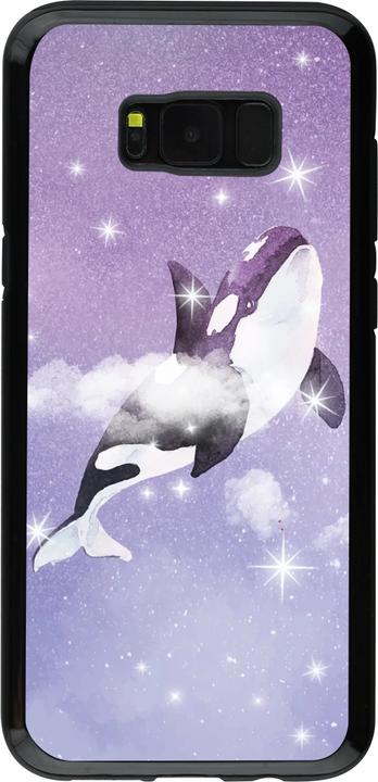 Image du produit PhoneLook Coque Hybrid Armor noir Whale in sparking stars (Samsung Galaxy S8+)