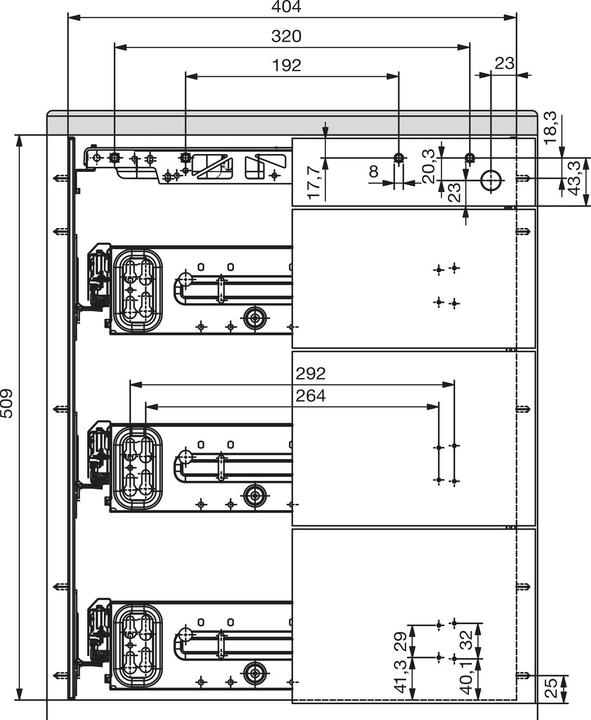 Produktbild Hettich Schnellmontage-Set