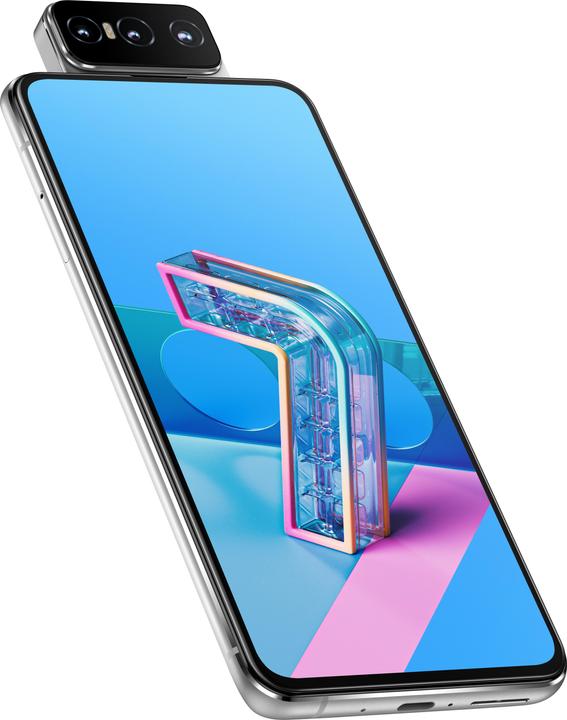 Produktbild ASUS Zenfone 7 (128 GB, Pastel White, 6.67", Dual SIM, 64 Mpx, 5G)